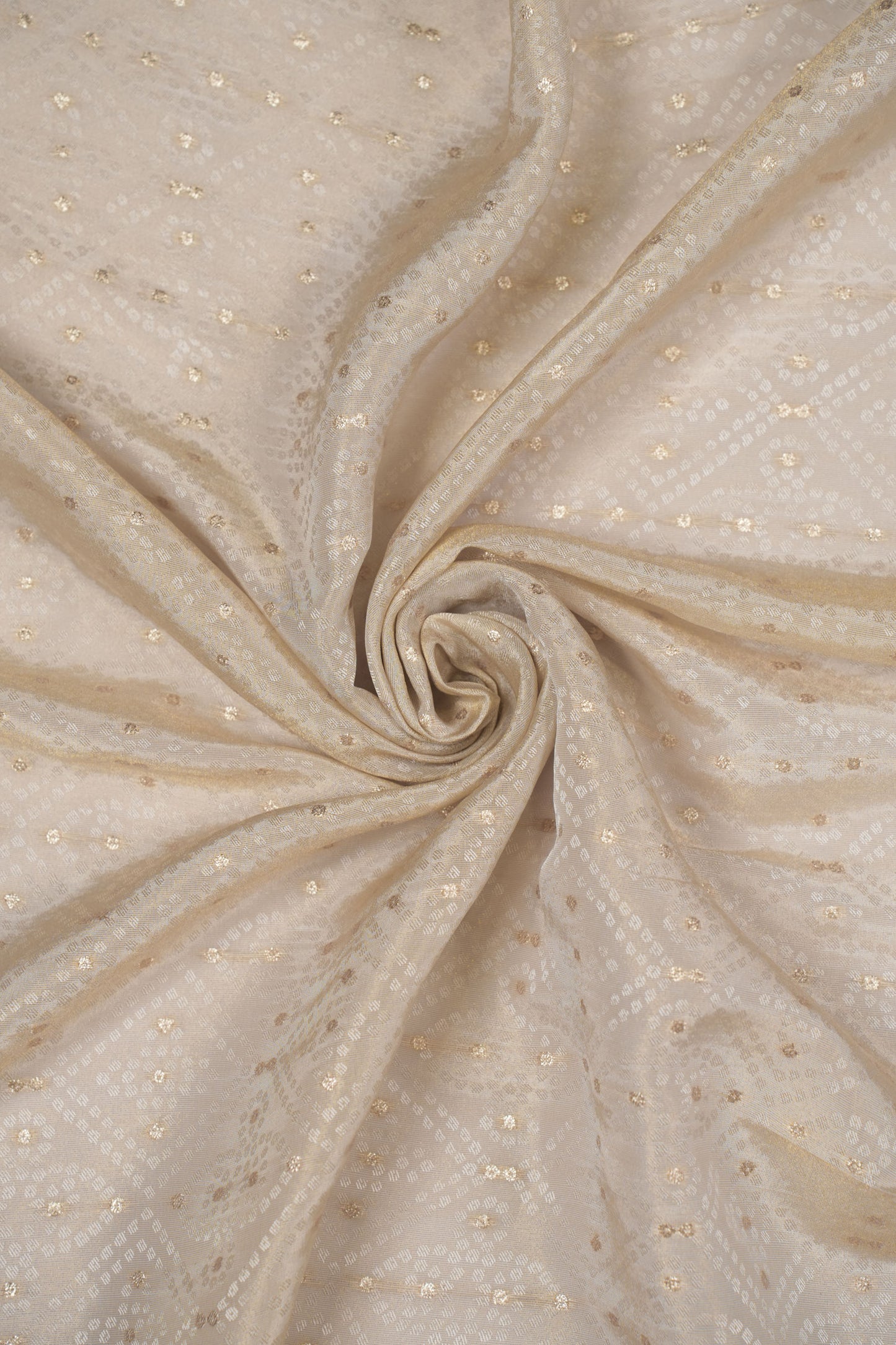 Champagne Florenza Pastel Bloom Jacquard