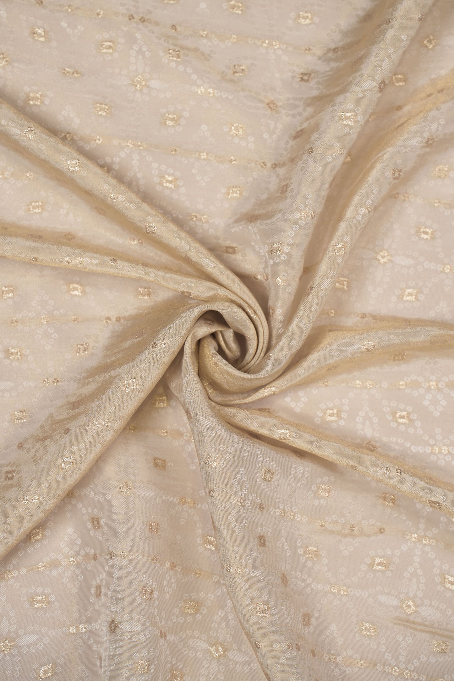 Regal Luxe Champagne Zari Jacquard
