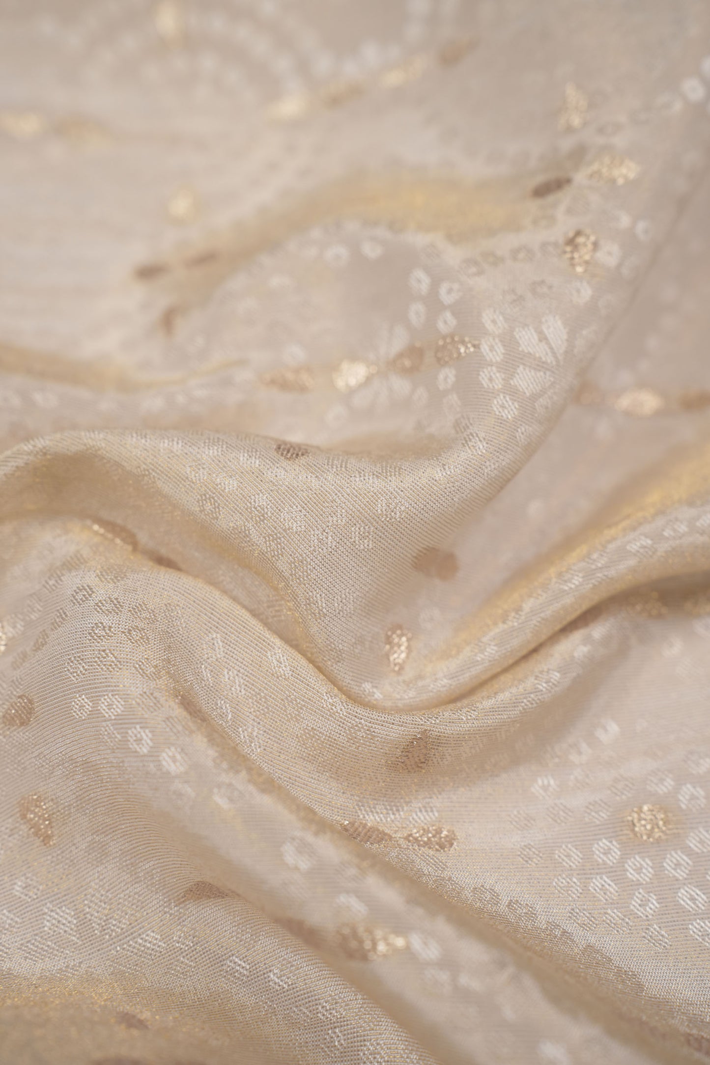 Subtle Sheen Regal Gold Aura Jacquard