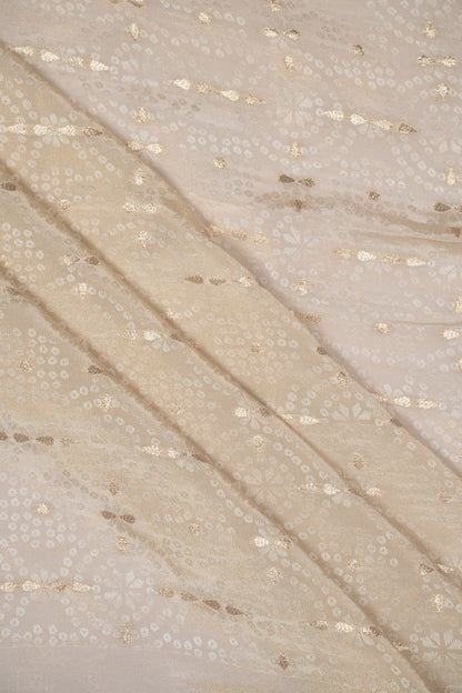 Subtle Sheen Regal Gold Aura Jacquard