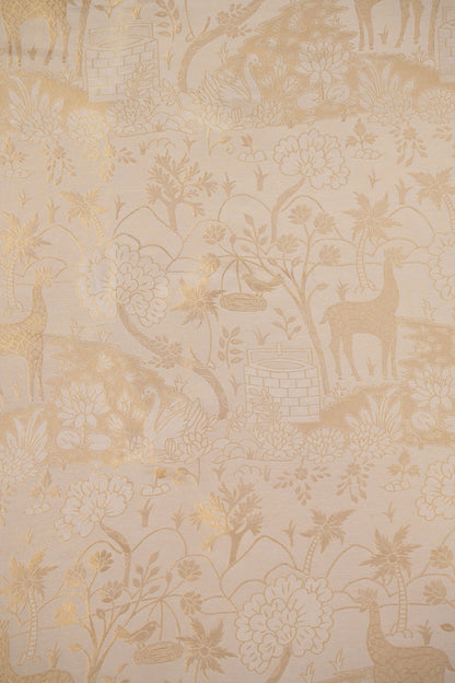 Desert Garden Abstract Tissue Jacquard