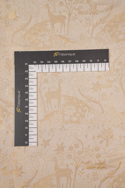 Desert Garden Abstract Tissue Jacquard