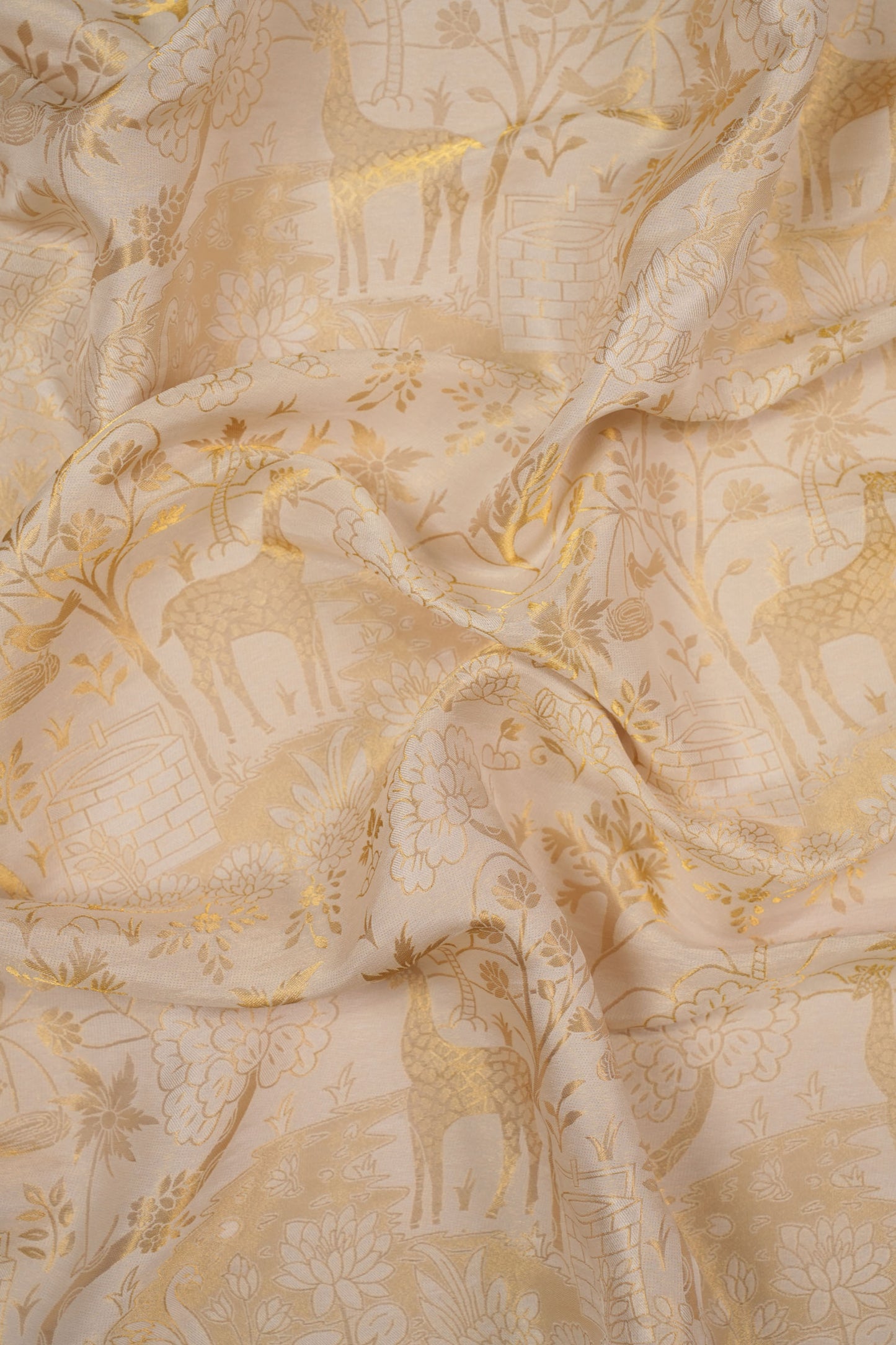 Desert Garden Abstract Tissue Jacquard