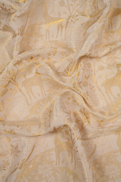 Desert Garden Abstract Tissue Jacquard