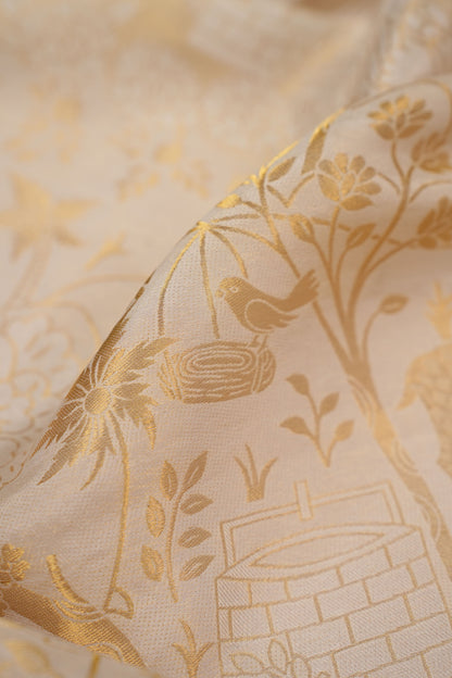 Desert Garden Abstract Tissue Jacquard