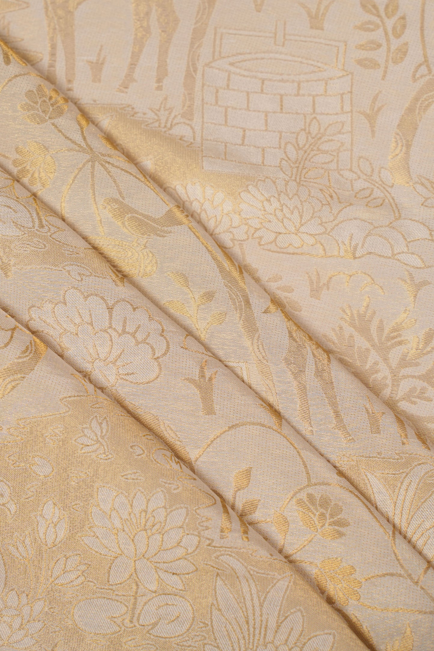 Desert Garden Abstract Tissue Jacquard