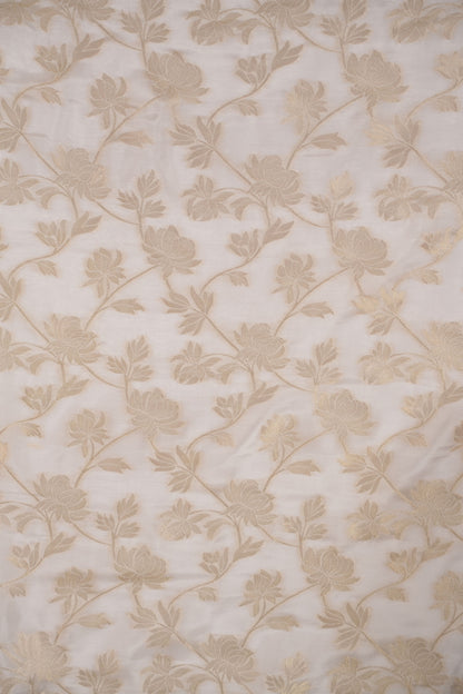 Serenity Blossom Tissue Jacquard Fabric