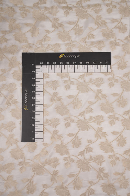 Serenity Blossom Tissue Jacquard Fabric