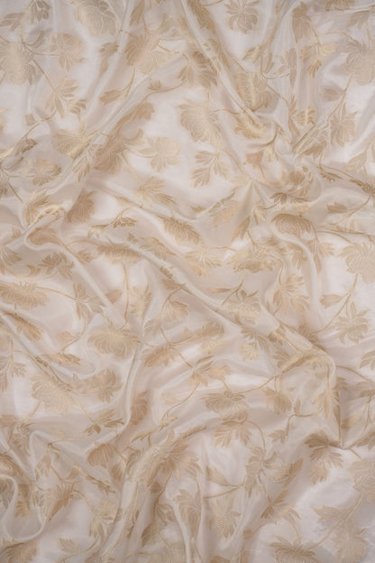 Serenity Blossom Tissue Jacquard Fabric