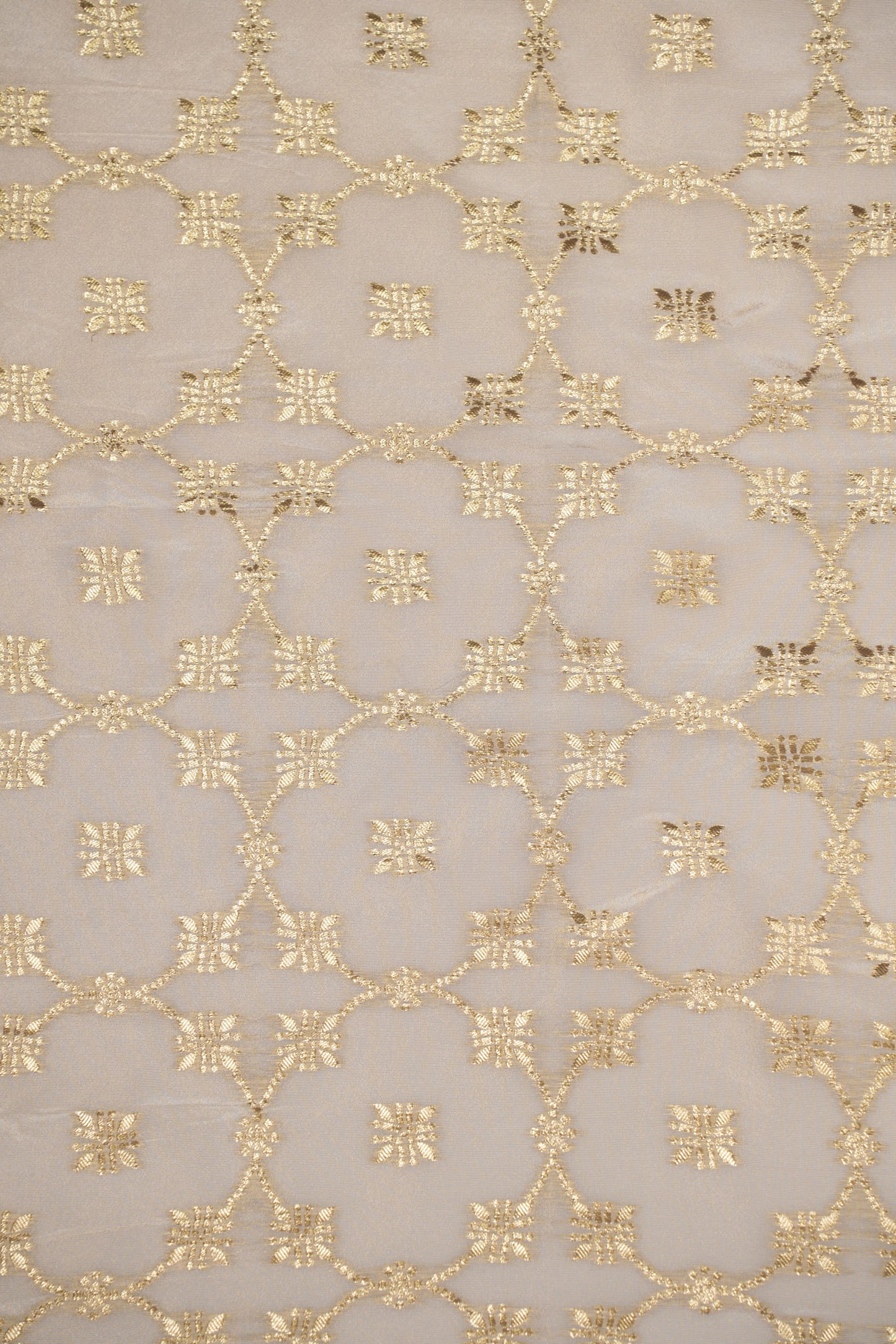 Imperial Frost Bloom Floral Jacquard