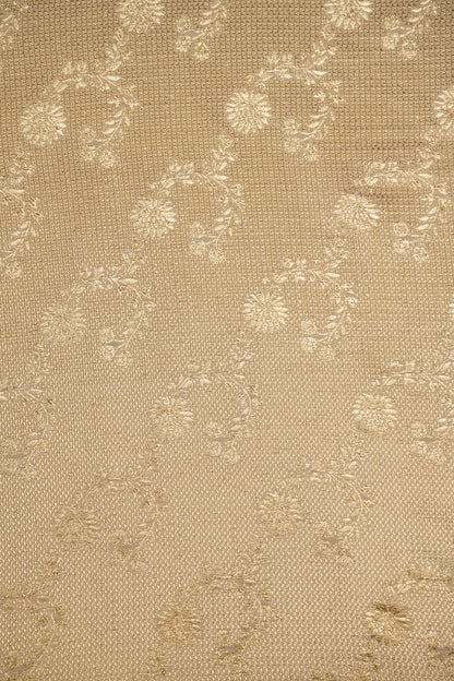 Imperial Gold Swirl Tissue Jacquard