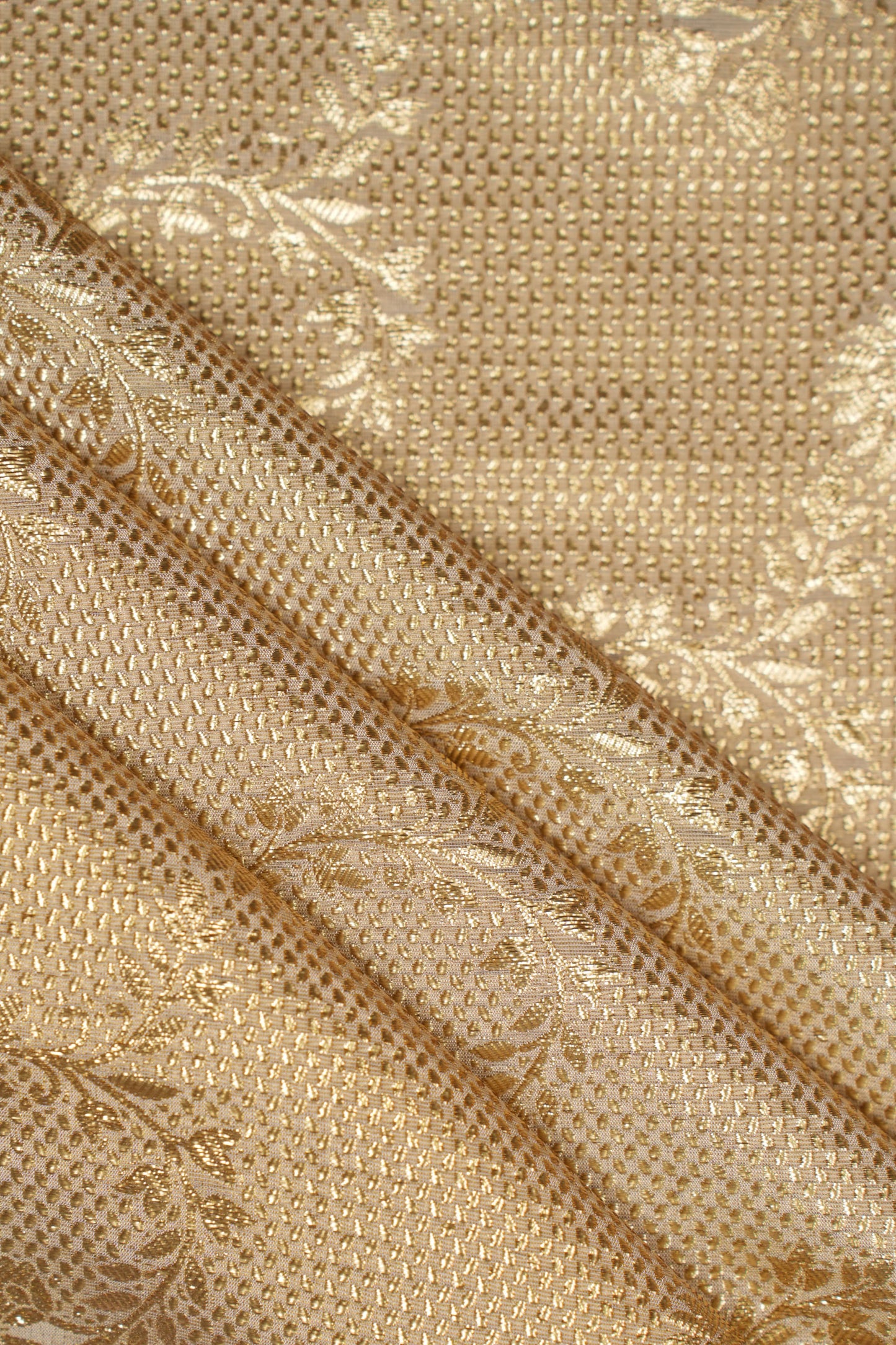 Imperial Gold Swirl Tissue Jacquard