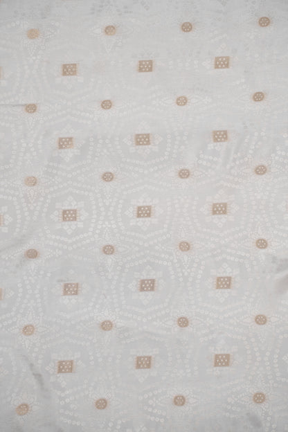 Classic Mandala Abstract Tissue Jacquard