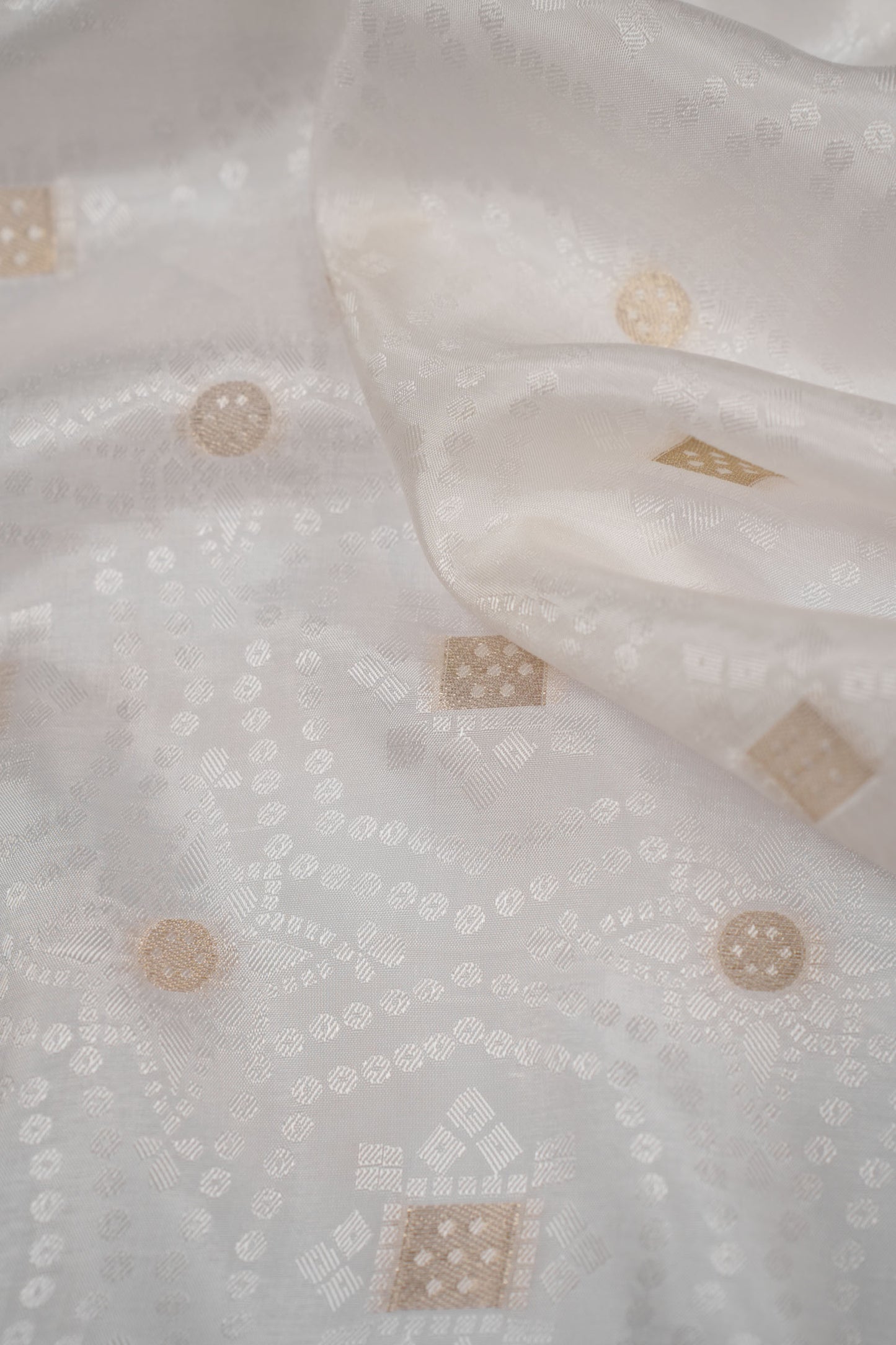 Classic Mandala Abstract Tissue Jacquard
