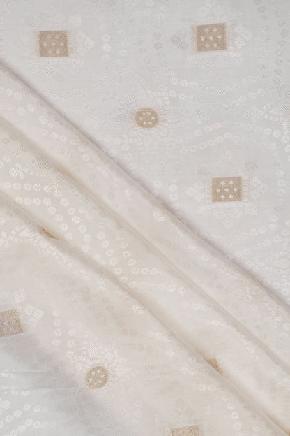 Classic Mandala Abstract Tissue Jacquard