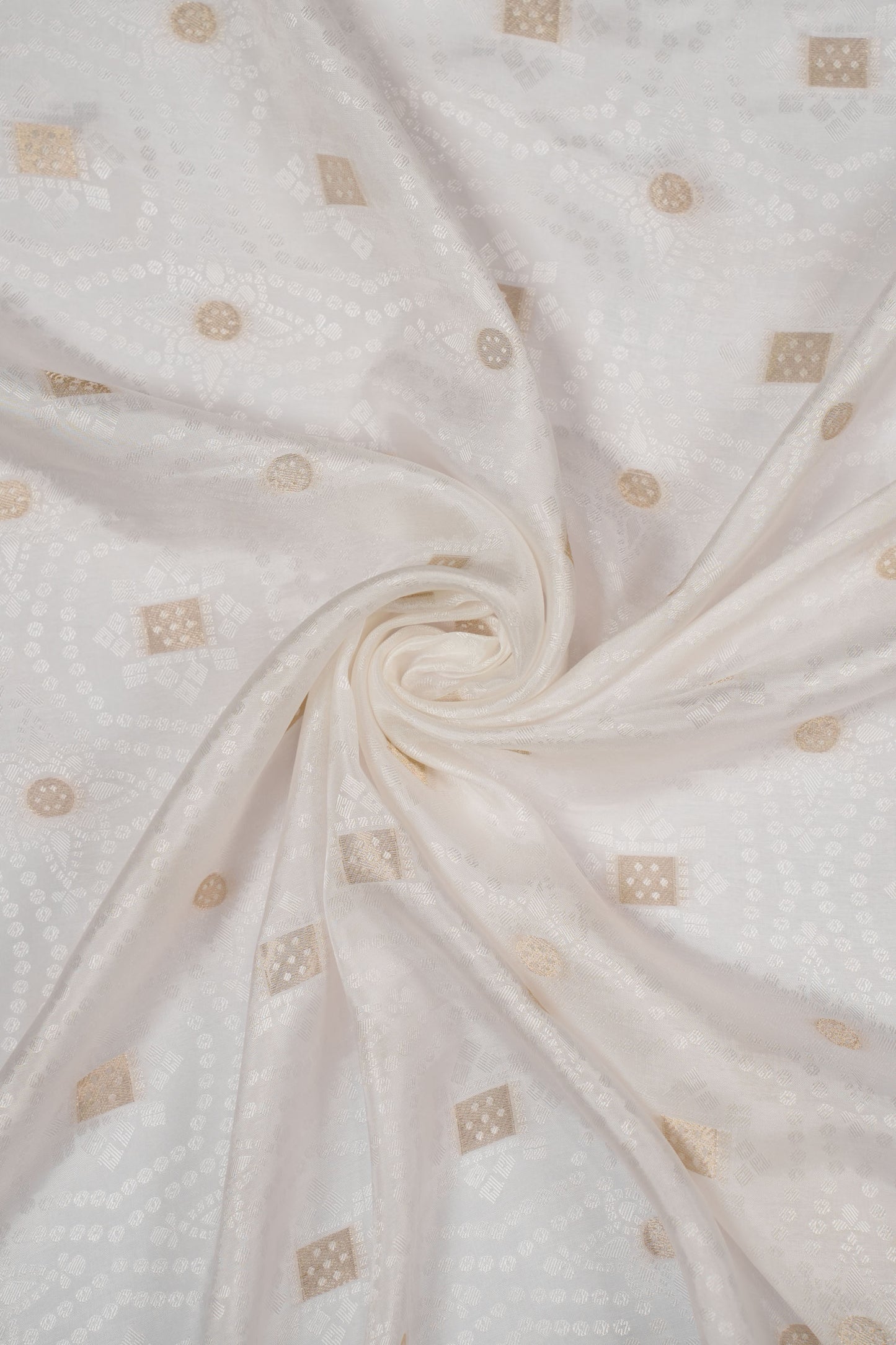 Classic Mandala Abstract Tissue Jacquard