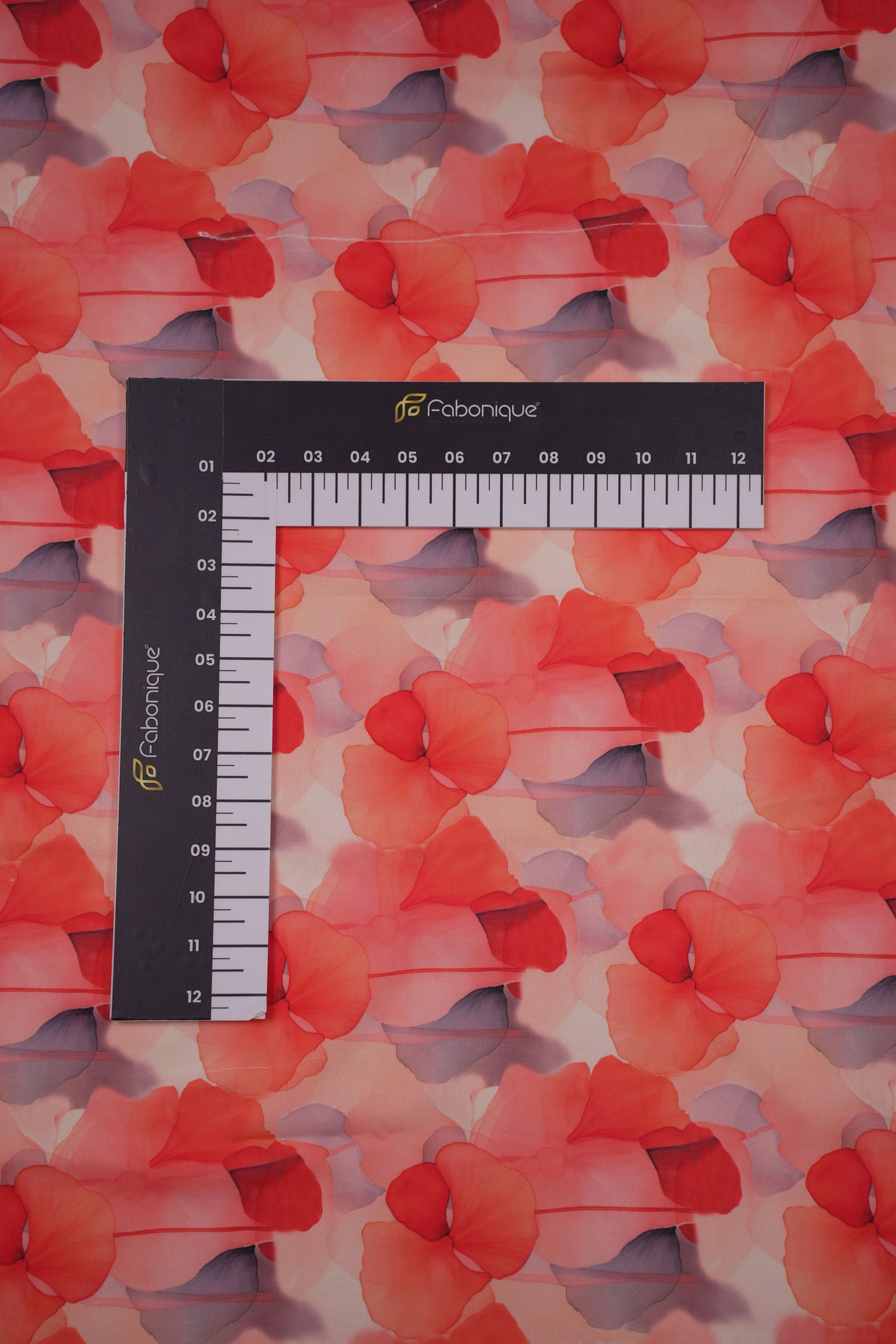 Poppy Cloud Floral Muslin Fabric