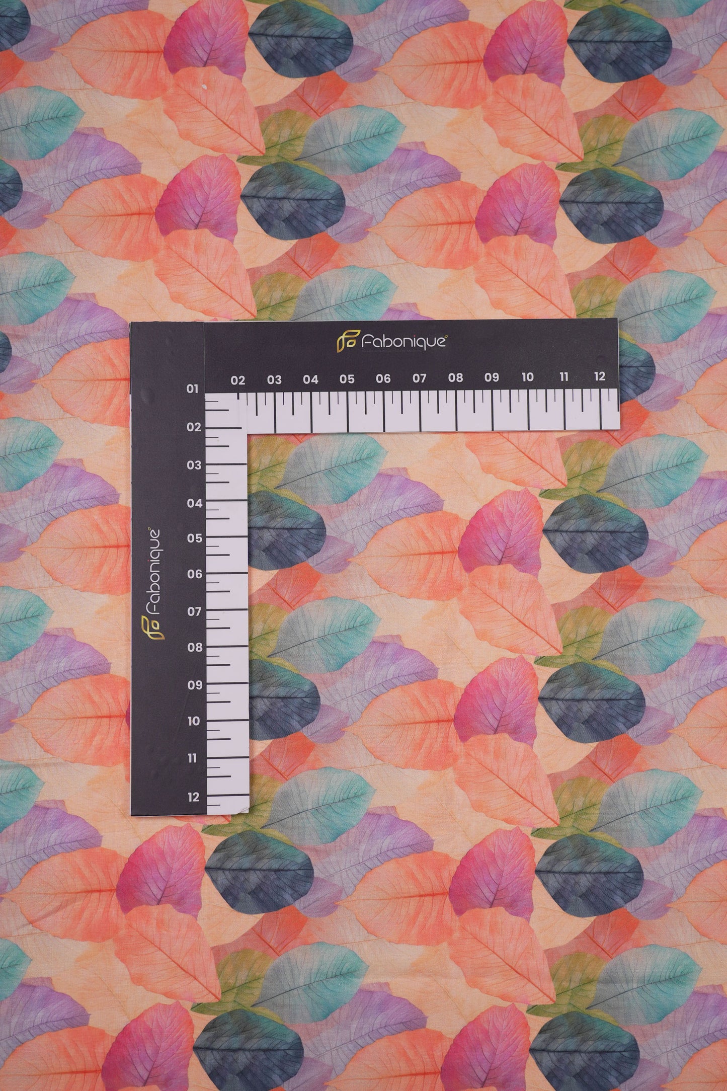 Botanic Rustle Leaf Linen Fabric
