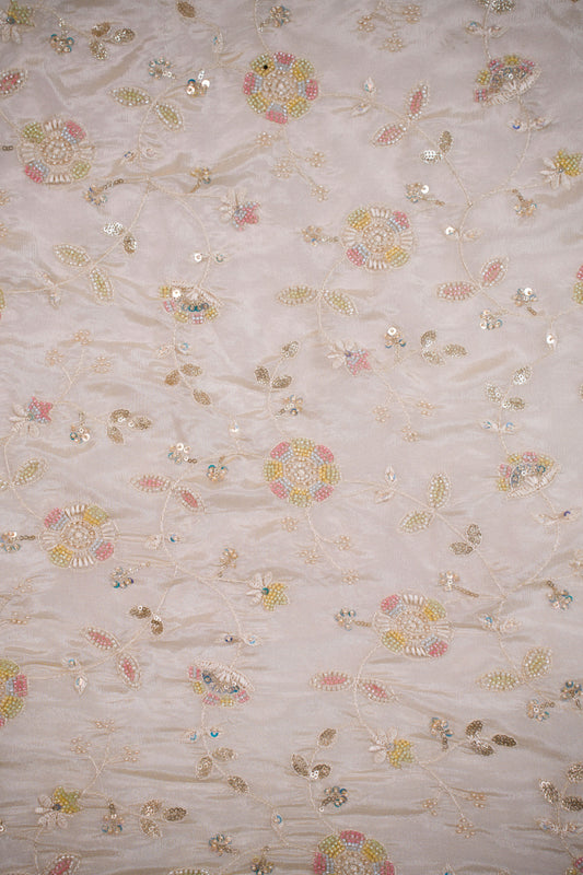 Pastel Bloom Elegance Fabric