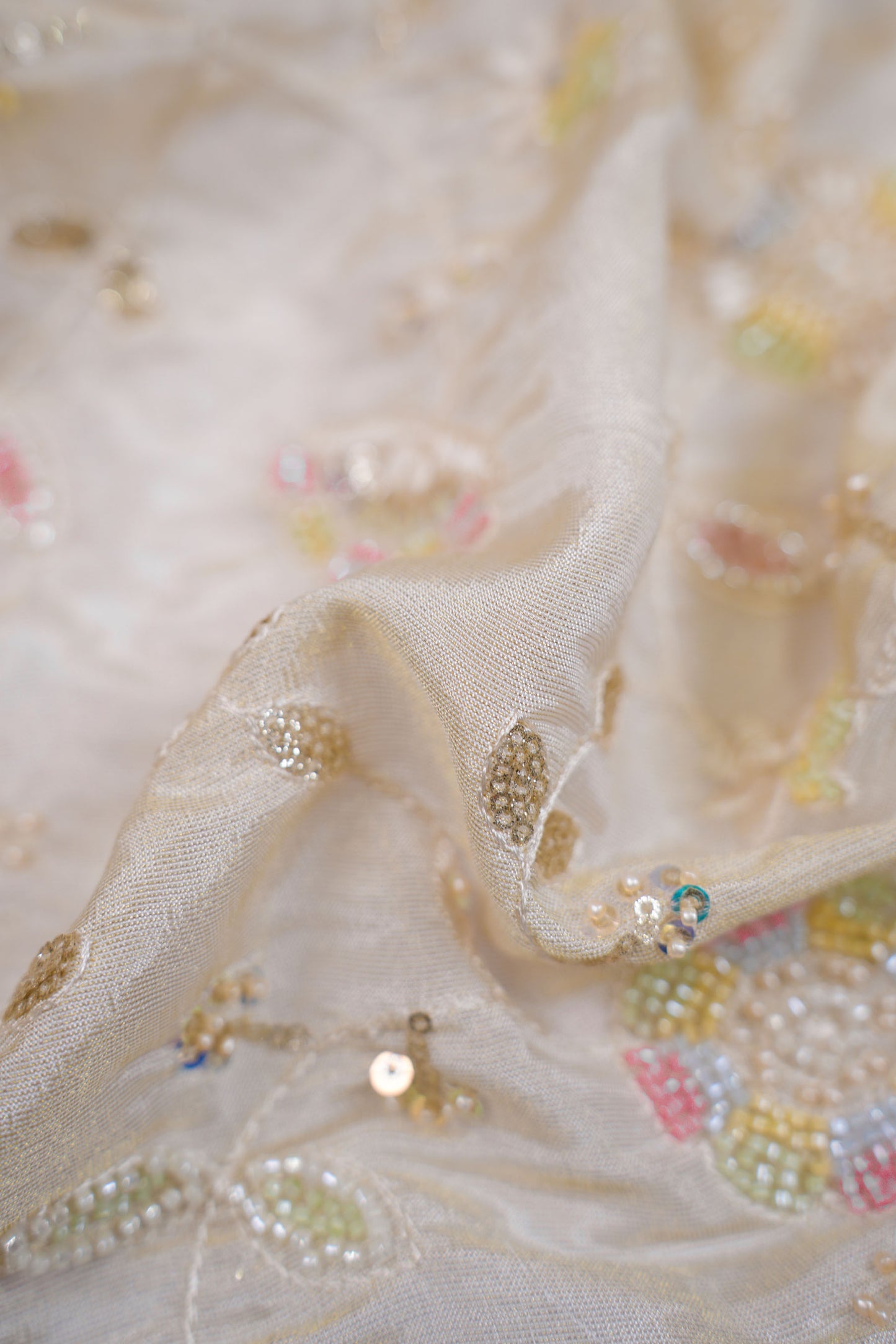 Pastel Bloom Elegance Fabric