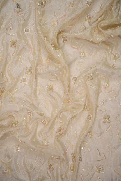 Pastel Charm Embellish Tissue Fabric