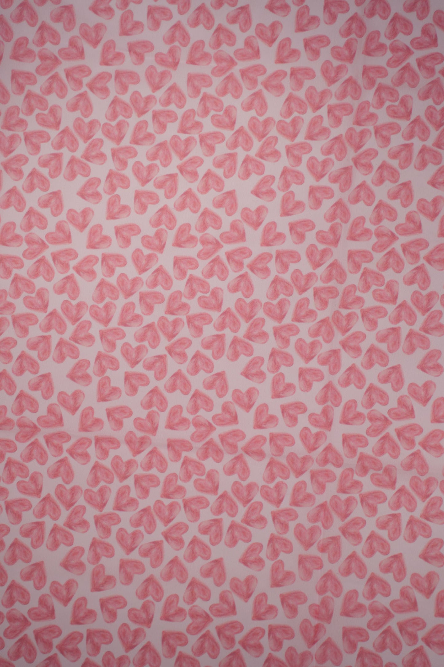 Blush Heartbeat Georgette Fabric