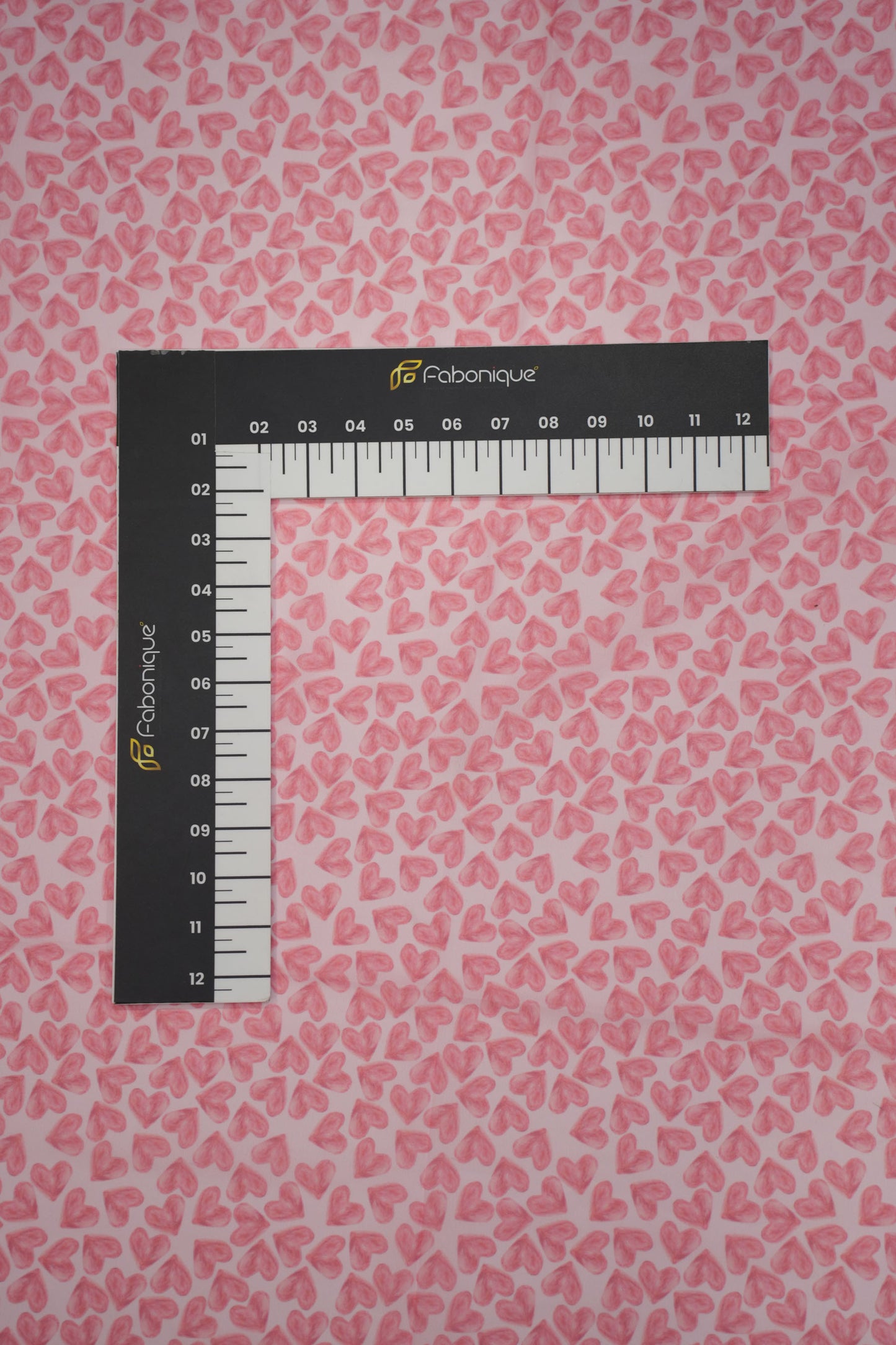 Blush Heartbeat Georgette Fabric