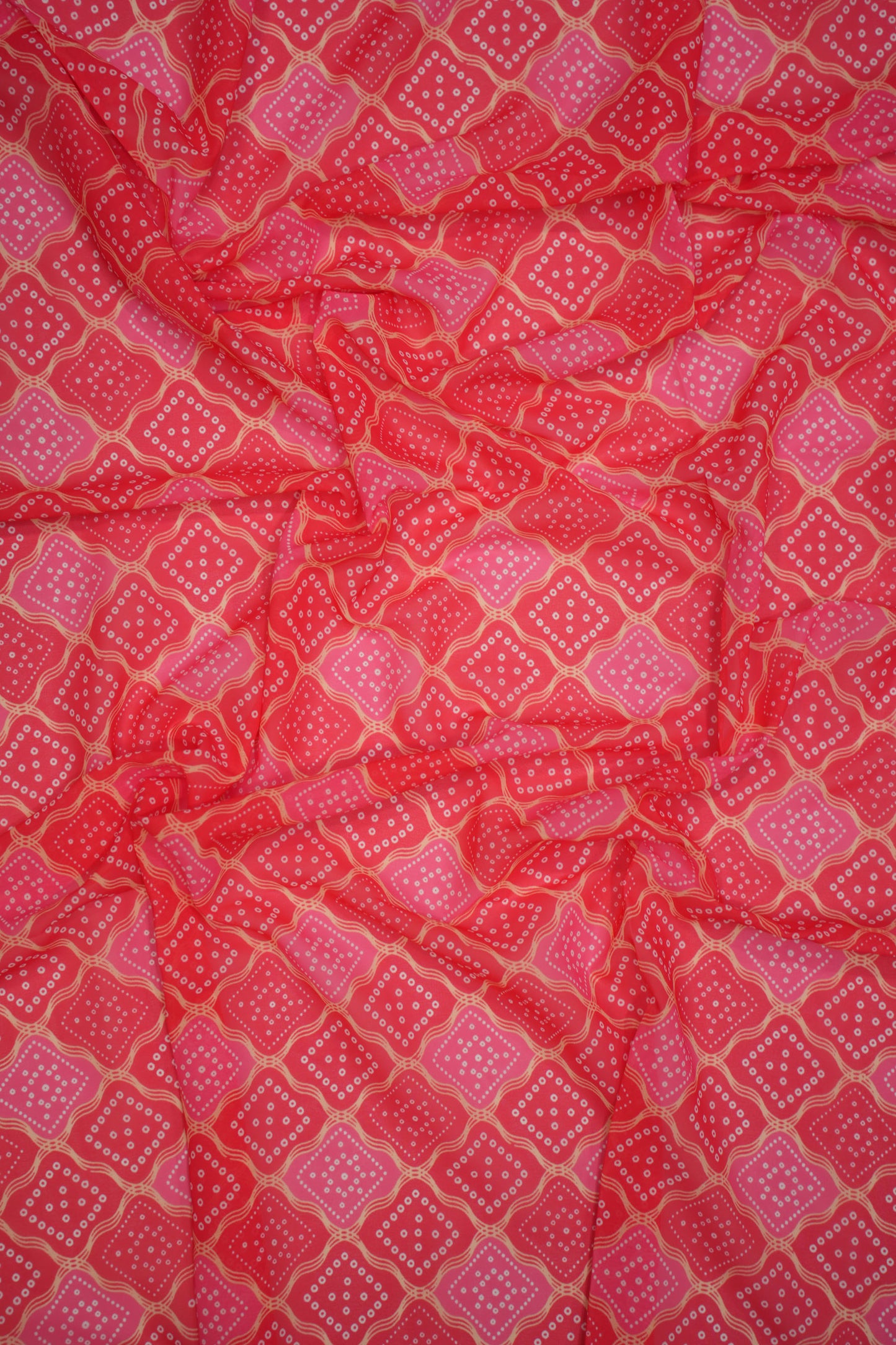 Rangavali Celebration Bandhani