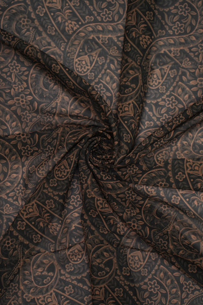 Classic Kashmiri Paisley Fabric