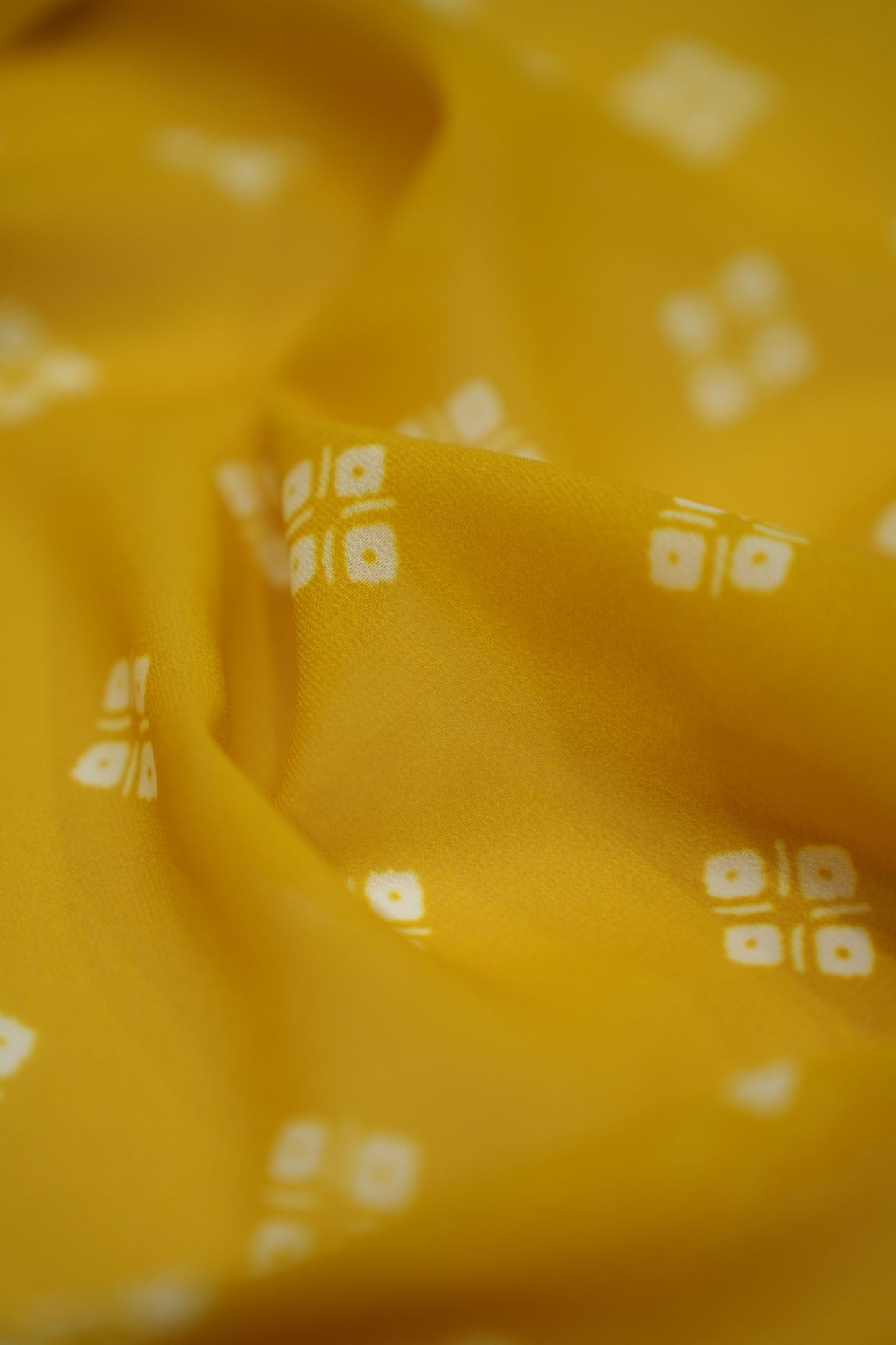 Golden Mosaic Georgette