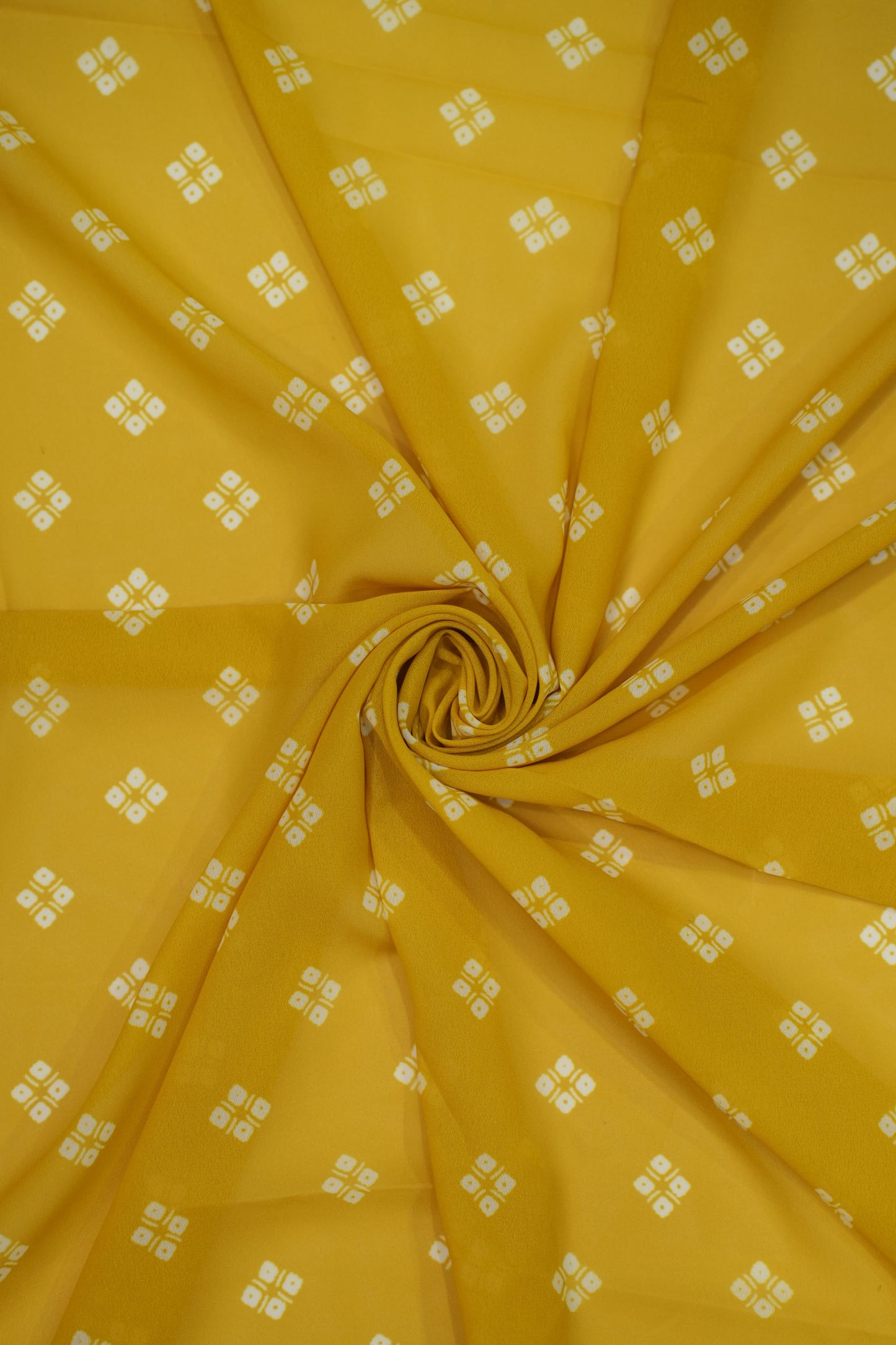 Golden Mosaic Georgette