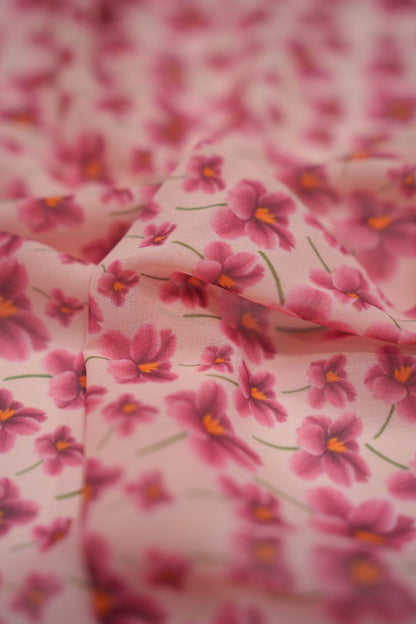 Rose Petal Mist Georgette