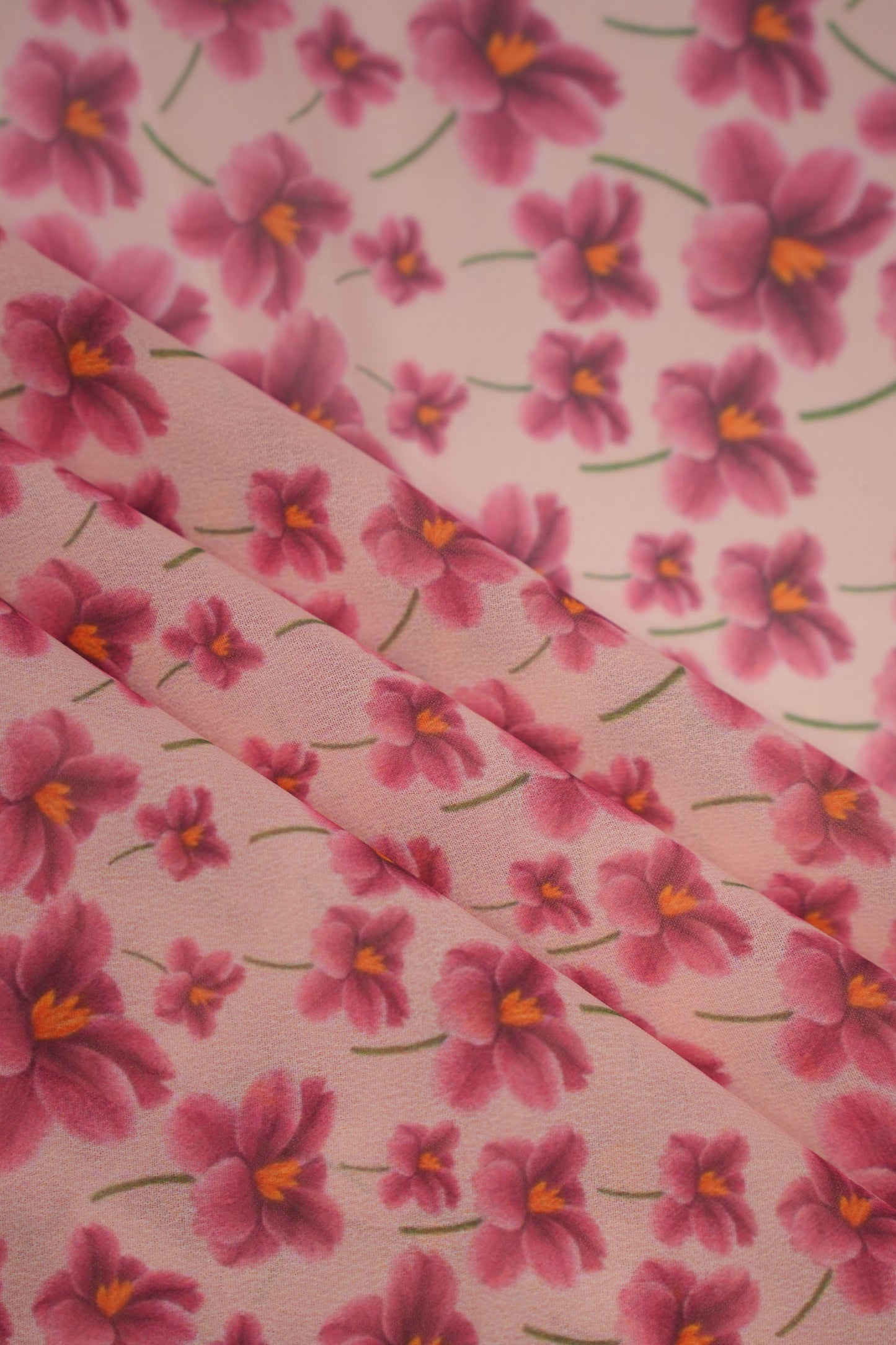 Rose Petal Mist Georgette
