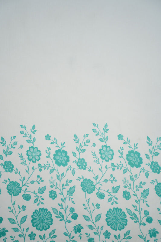 Mehfil Florals Muslin Printed Fabric