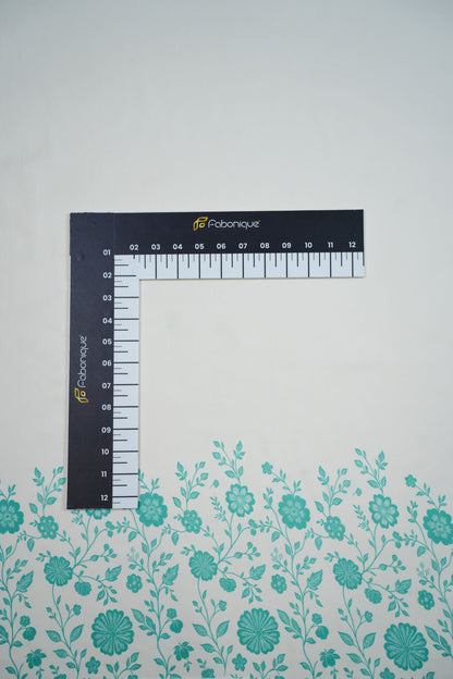 Mehfil Florals Muslin Printed Fabric