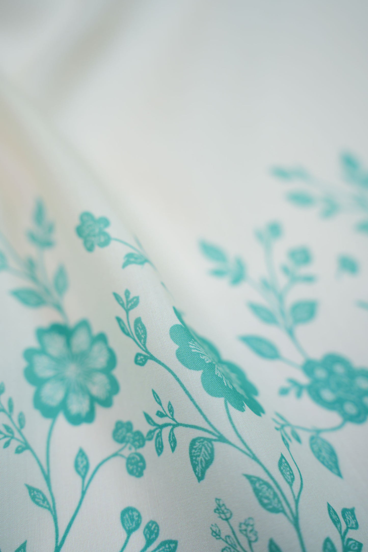Mehfil Florals Muslin Printed Fabric