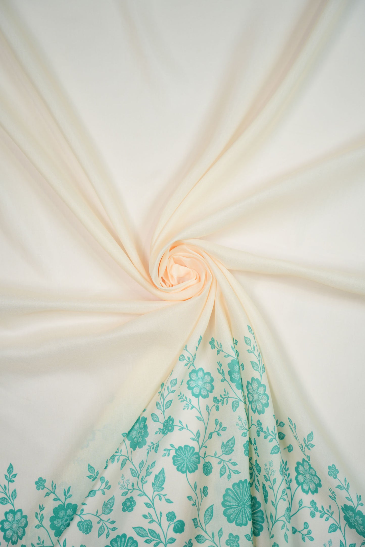 Mehfil Florals Muslin Printed Fabric
