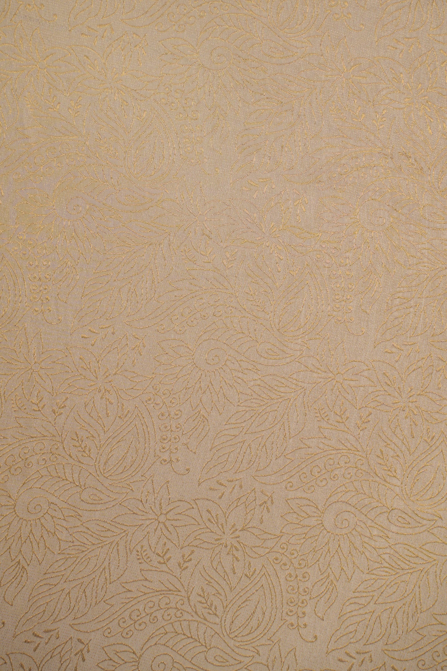 Floral Embossed Sheer Organza Fabric
