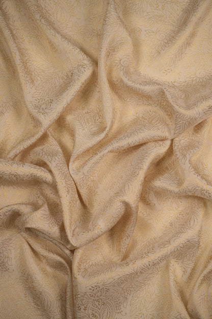 Floral Embossed Sheer Organza Fabric