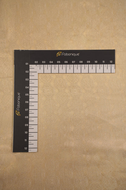 Nawab Circle Weave Tanchoi Fabric