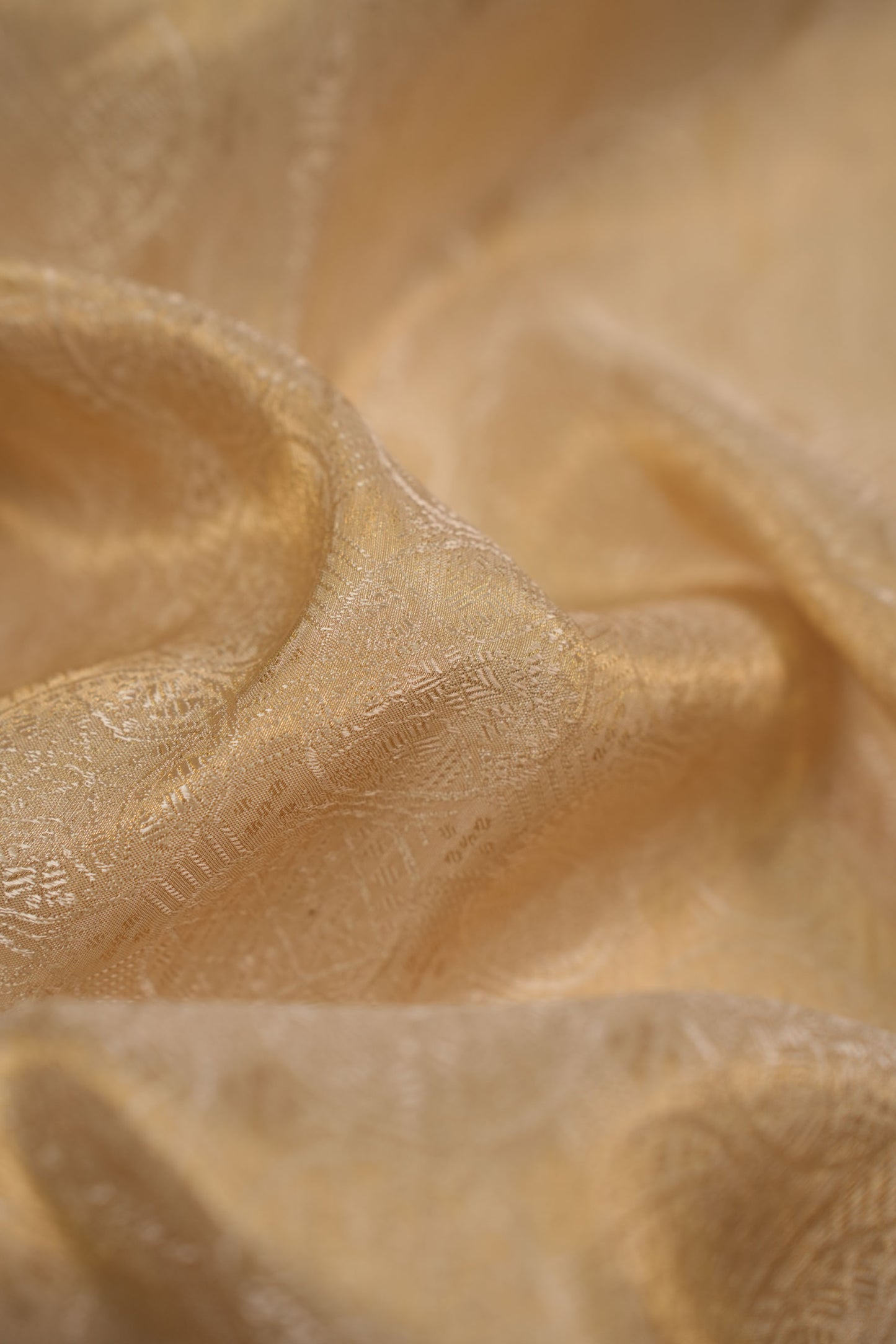Nawab Circle Weave Tanchoi Fabric