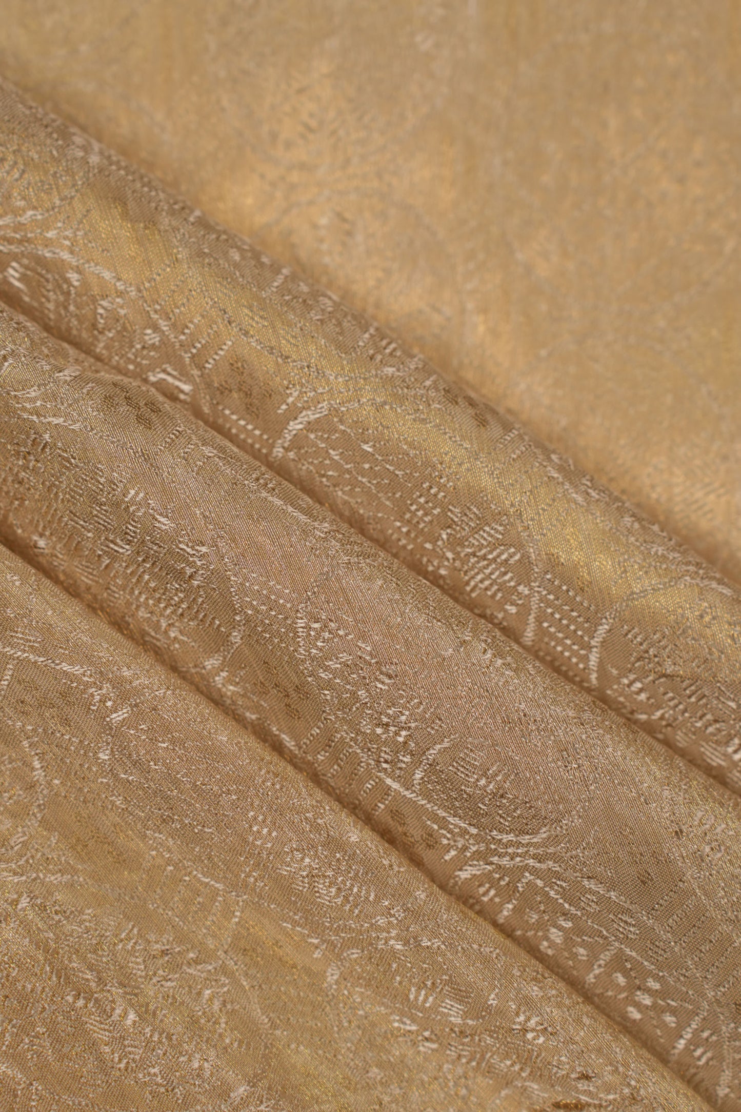 Nawab Circle Weave Tanchoi Fabric