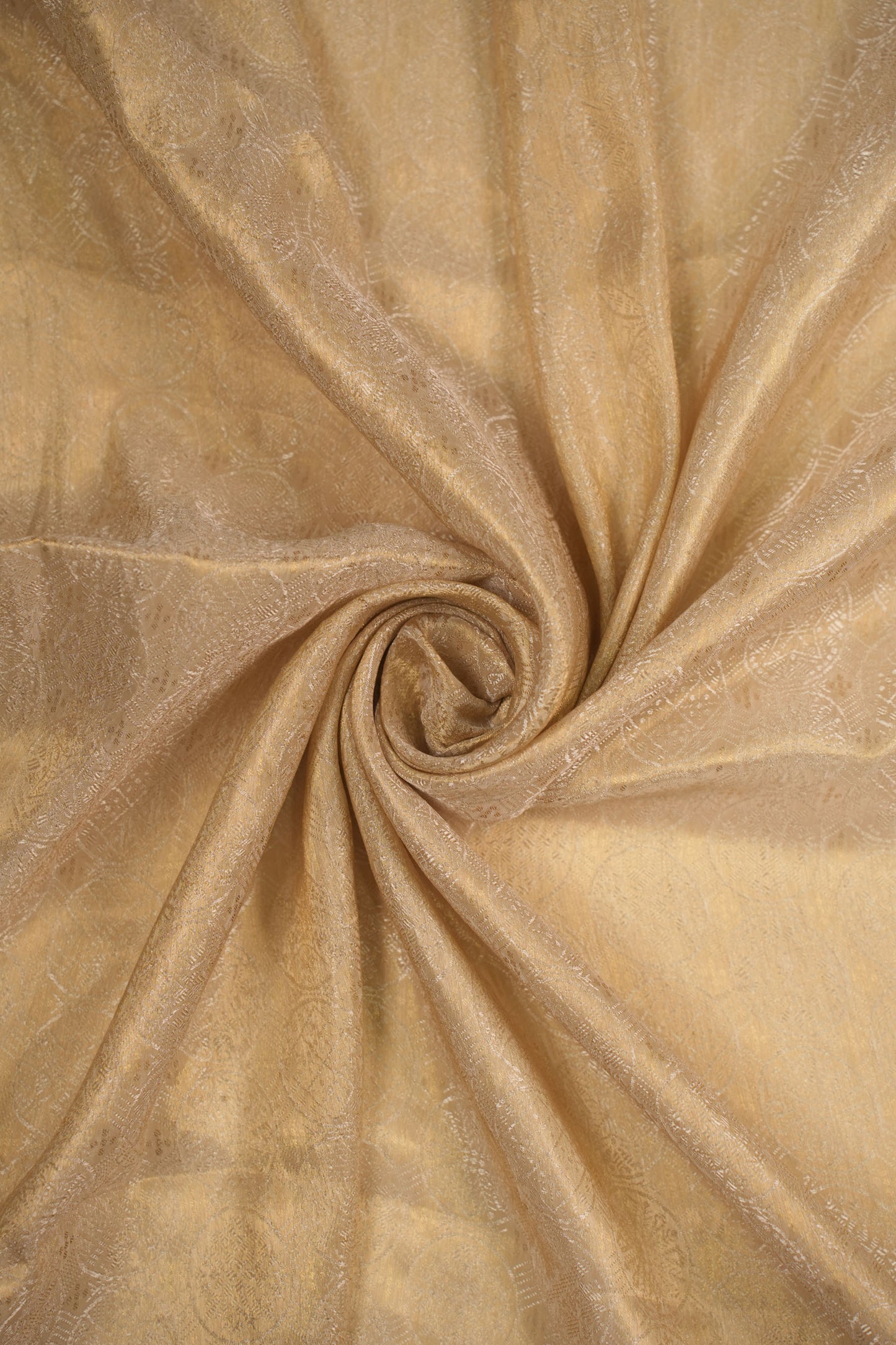 Nawab Circle Weave Tanchoi Fabric