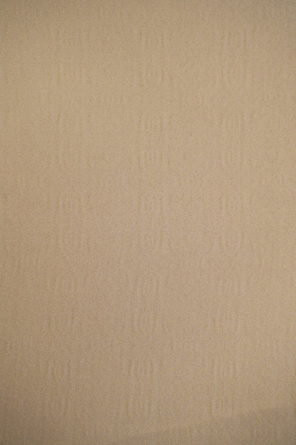 Pure Tissue Organza Floral Brocade Fabric with Self Pattern and Lustrous Sheen