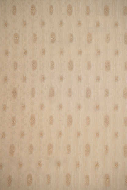 Metallic Sheen Self-Pattern Jacquard Fabric
