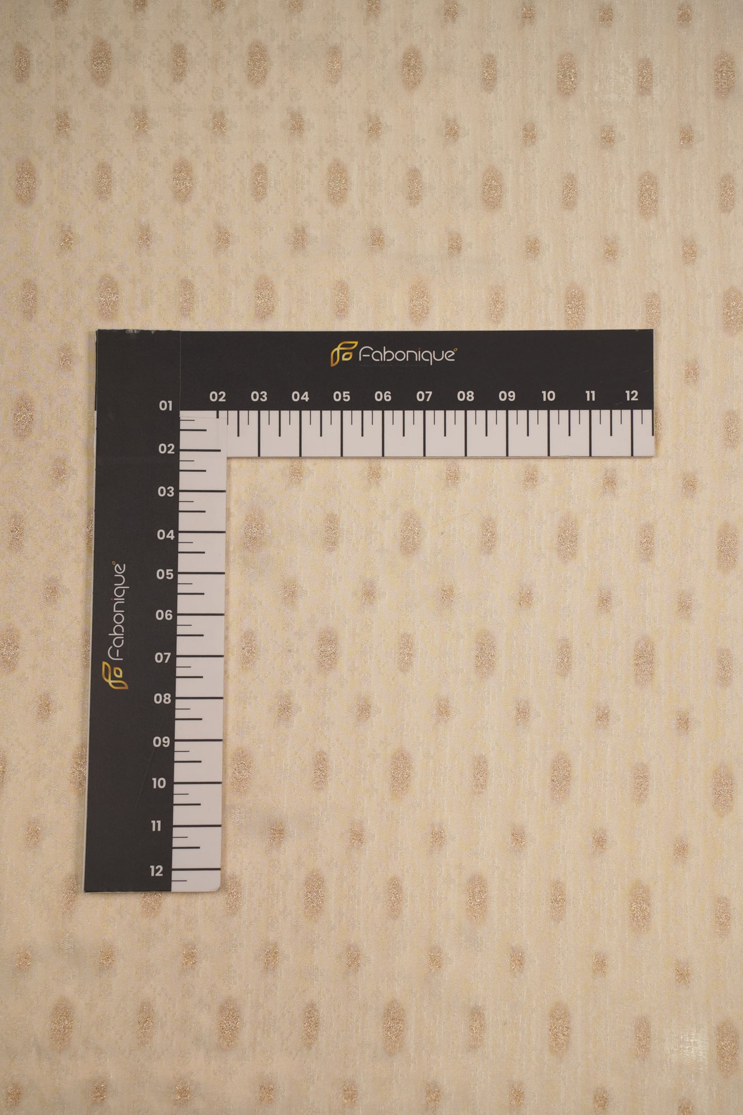 Metallic Sheen Self-Pattern Jacquard Fabric