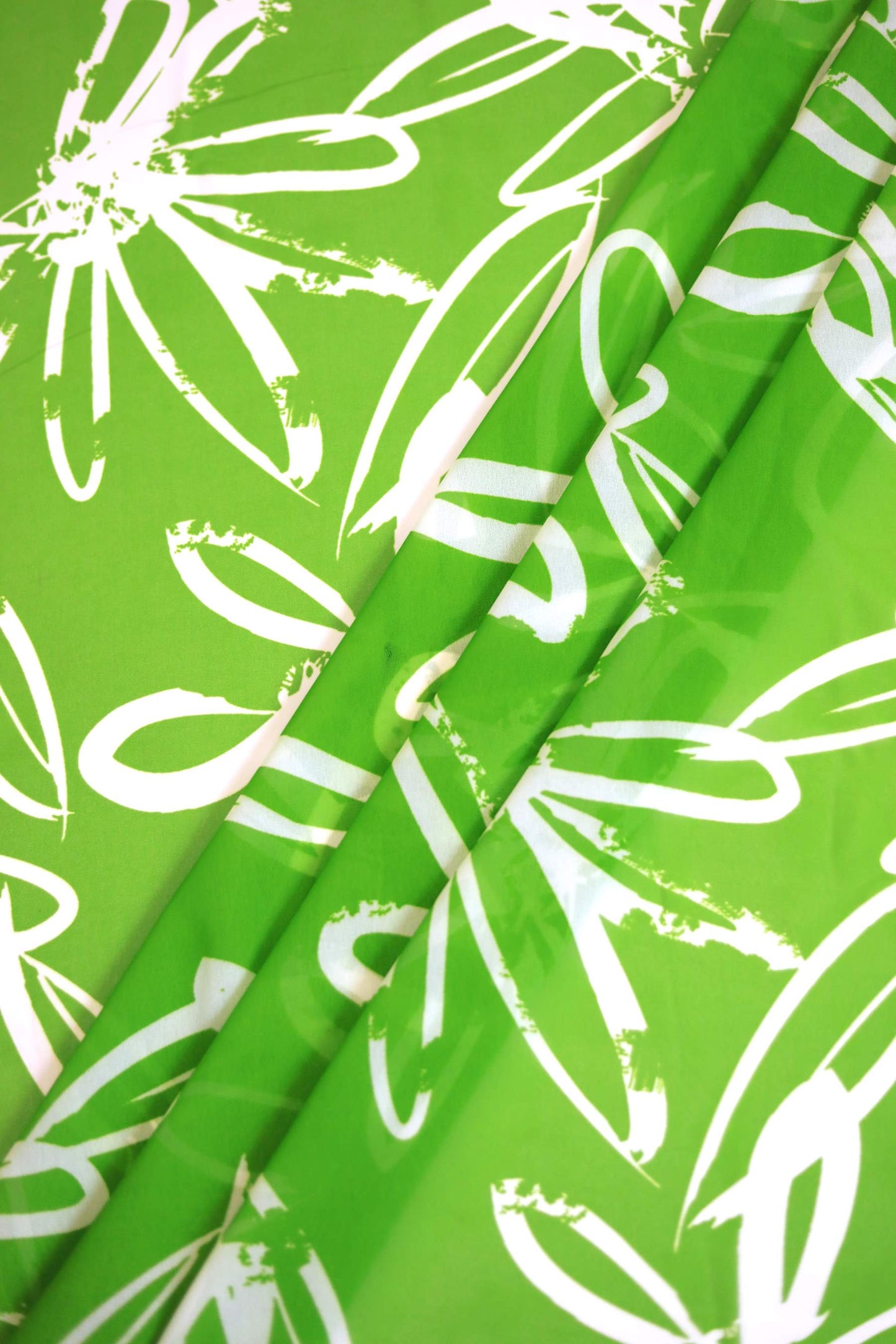 Green Zest Weightless Fabric