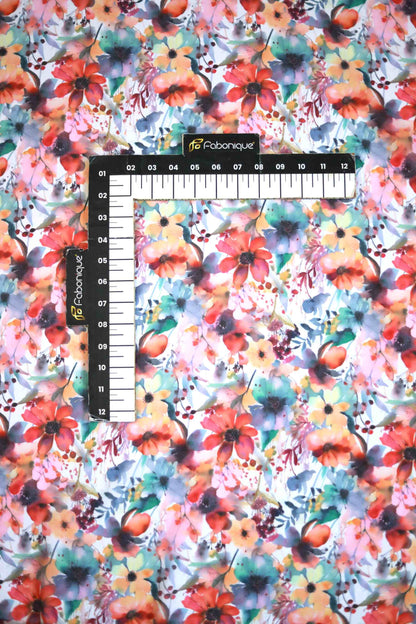 Midnight Flora Weightless Fabric