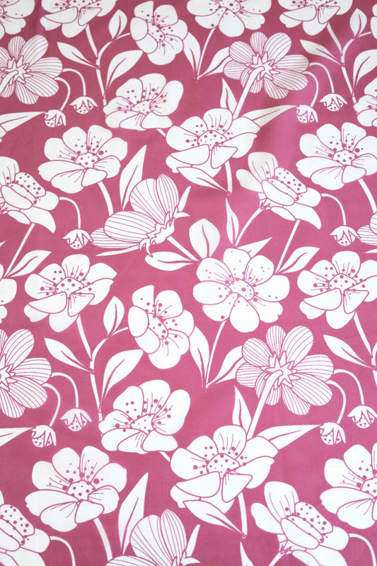 Flora Veil Muslin Fabric