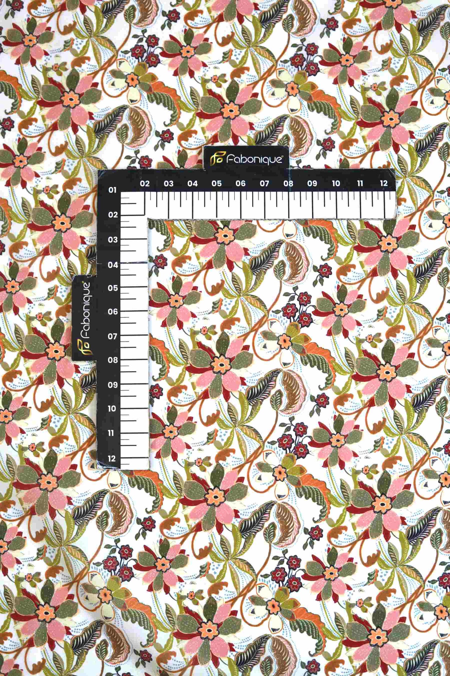 Botanic Harmony Muslin Fabric